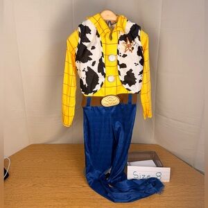 Woody Costume for Kids - Yellow and Blue